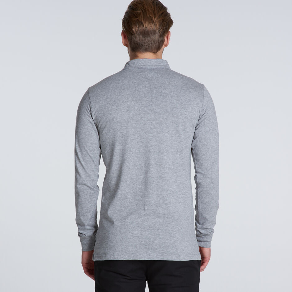 AS Colour 5404 Men's Chad L/S Polo, Back