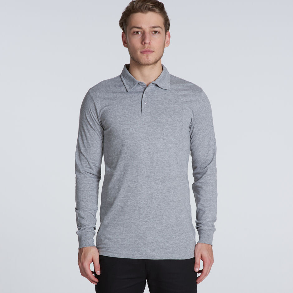 AS Colour 5404 Men's Chad L/S Polo, Front