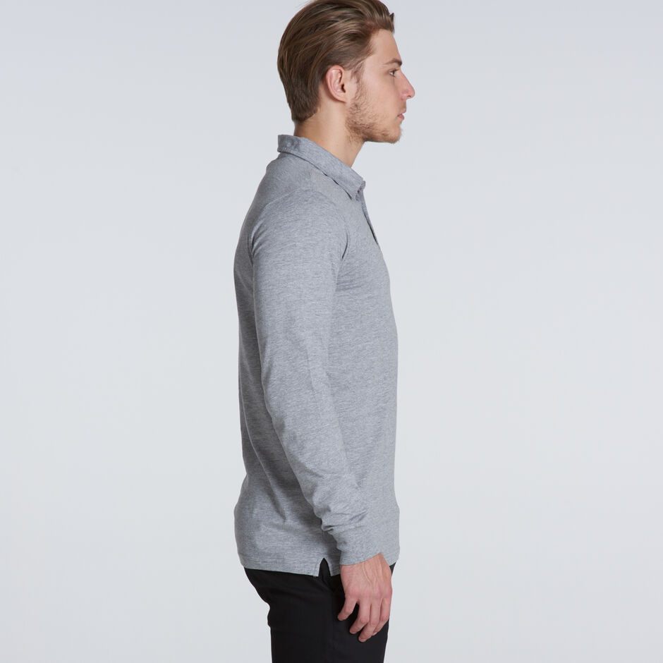 AS Colour 5404 Men's Chad L/S Polo, Side